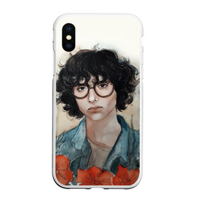 Чехол для iPhone XS Max матовый с принтом finn wolfhard в Кировске, Силикон | Область печати: задняя сторона чехла, без боковых панелей | finn wolfhard | очень странные дела | финн вулфард