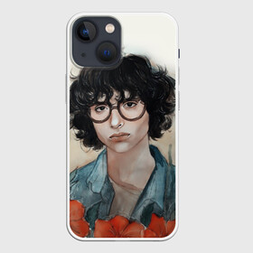 Чехол для iPhone 13 mini с принтом finn wolfhard в Кировске,  |  | finn wolfhard | очень странные дела | финн вулфард