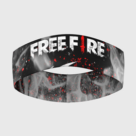 Повязка на голову 3D с принтом GARENA FREE FIRE в Кировске,  |  | Тематика изображения на принте: free fire | garena free fire | гарена 3 | гарена фри | гарена фри фаер | гарено. | игра garena