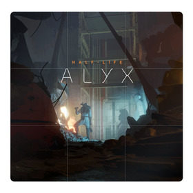 Магнитный плакат 3Х3 с принтом HALF-LIFE: ALYX в Кировске, Полимерный материал с магнитным слоем | 9 деталей размером 9*9 см | alex | alyx | freeman | g man | gman | gordon | half | half life | halflife | life | valve | алекс | аликс | вальв | вэльв | гордон | джи | лайф | мен | фримен | халф | халф лайф | халфлайф