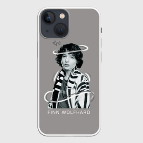 Чехол для iPhone 13 mini с принтом finn wolfhard в Кировске,  |  | finn wolfhard | очень странные дела | финн вулфард