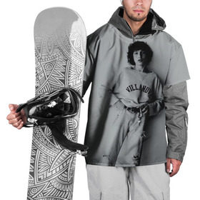 Накидка на куртку 3D с принтом finn wolfhard в Кировске, 100% полиэстер |  | Тематика изображения на принте: finn wolfhard | очень странные дела | финн вулфард