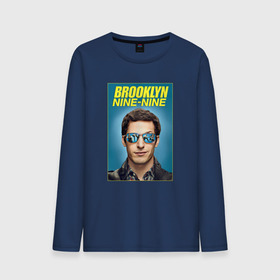 Мужской лонгслив хлопок с принтом Brooklyn Nine-Nine в Кировске, 100% хлопок |  | 9 9 | 99 | andy | beatriz | brooklyn | detective | diaz | jake | nine nine | peralta | rosa | samberg | stephanie | беатрис | бруклин | детектив | джейк | перальта | роза | стефани | сэмберг | энди