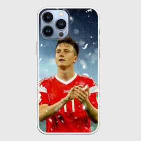 Чехол для iPhone 13 Pro Max с принтом Александр Головин в Кировске,  |  | champions | football | golovin | monaco | soccer | uefa | александр головин | головин | лига чемпионов | монако | форма | формы | футбол