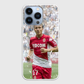 Чехол для iPhone 13 Pro с принтом Александр Головин Монако в Кировске,  |  | champions | football | golovin | monaco | soccer | uefa | александр головин | головин | лига чемпионов | монако | форма | формы | футбол