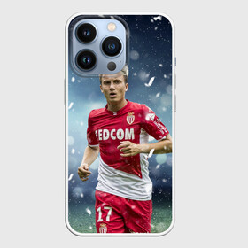 Чехол для iPhone 13 Pro с принтом Александр Головин в Кировске,  |  | champions | football | golovin | monaco | soccer | uefa | александр головин | головин | лига чемпионов | монако | форма | формы | футбол