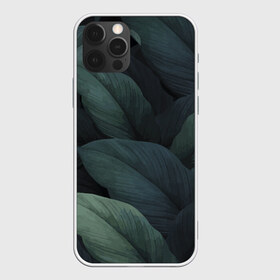 Чехол для iPhone 12 Pro Max с принтом Тропическая маскировка в Кировске, Силикон |  | branch | foliage | leafy | nature | ветка | веточка | зеленый | лист | листочки | листья | природа | черный