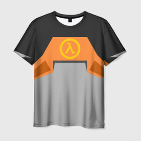 Мужская футболка 3D с принтом Half-Life:Alyx в Кировске, 100% полиэфир | прямой крой, круглый вырез горловины, длина до линии бедер | 