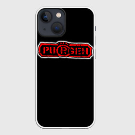 Чехол для iPhone 13 mini с принтом Purgen в Кировске,  |  | Тематика изображения на принте: moscow punks | punks | punks not dead | purgen | московские панки | панки | пурген