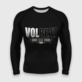 Мужской рашгард 3D с принтом Volbeat в Кировске,  |  | Тематика изображения на принте: groove metal | hardcore | psychobilly | rebound | replay | rewind | volbeat | волбит