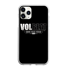 Чехол для iPhone 11 Pro матовый с принтом Volbeat в Кировске, Силикон |  | groove metal | hardcore | psychobilly | rebound | replay | rewind | volbeat | волбит