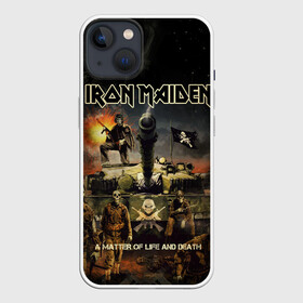 Чехол для iPhone 13 с принтом Iron Maiden в Кировске,  |  | heavy metal | iron maiden | metal | айрон мейден | группы | метал | музыка | рок | хеви метал