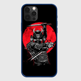 Чехол для iPhone 12 Pro Max с принтом Sамурай в Кировске, Силикон |  | japan | japanese | katana | samurai | броня | брутальный | воин | доспех | защитник японский | катана | красное | кровавая луна | луна | меч | мрачный | наемник | перчатки | противогаз | ронин | самурай | солнце | тэнго