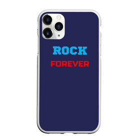 Чехол для iPhone 11 Pro Max матовый с принтом Rock Forever (РОК Навсегда) 1 в Кировске, Силикон |  | rock | рок | рок вечен | рок навсегда | фанат рока