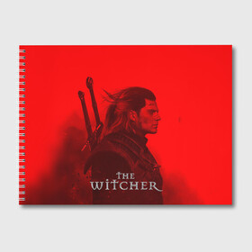 Альбом для рисования с принтом The Witcher в Кировске, 100% бумага
 | матовая бумага, плотность 200 мг. | gerald | geralt | henry cavill | netflix | the witcher | wild hunt | witcher | ведьмак | ведьмак сериал | генри кавилл | геральд | дикая охота | нетфликс