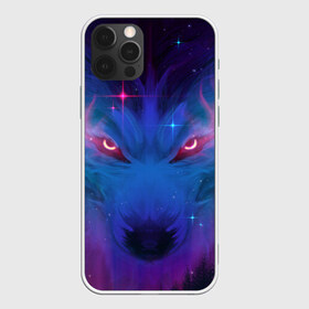 Чехол для iPhone 12 Pro Max с принтом Звездный волк в Кировске, Силикон |  | Тематика изображения на принте: взгляд | волк | волки | волчица | животное | звезды | зверь | космос