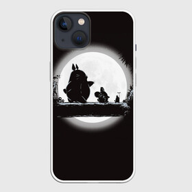 Чехол для iPhone 13 с принтом Мой сосед Тоторо в Кировске,  |  | anime | hayao miyazaki | japanese | meme | miyazaki | piano | studio ghibli | tokyo | totoro | гибли | котобус | мой | сосед | сусуватари | тонари | тоторо | хаяо миядзаки