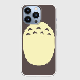 Чехол для iPhone 13 Pro с принтом Животик Тоторо в Кировске,  |  | anime | hayao miyazaki | japanese | meme | miyazaki | piano | studio ghibli | tokyo | totoro | гибли | котобус | мой | сосед | сусуватари | тонари | тоторо | хаяо миядзаки