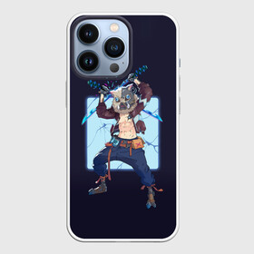 Чехол для iPhone 13 Pro с принтом Иноске Хашибира в Кировске,  |  | anime | cyberpunk | kawaii | kimetsu no yaiba | nezuko | аниме | арт | девушка | демон | демонесса | иноске | каваи | камадо | киберпанк | клинок рассекающий демонов | маска | незуко