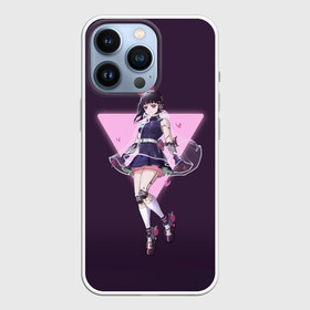 Чехол для iPhone 13 Pro с принтом Канао Цуюри в Кировске,  |  | anime | cyberpunk | kawaii | kimetsu no yaiba | nezuko | аниме | арт | девушка | демон | демонесса | каваи | камадо | канао | киберпанк | клинок рассекающий демонов | маска | незуко