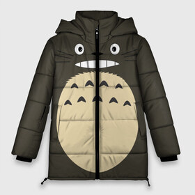 Женская зимняя куртка 3D с принтом Totoro в Кировске, верх — 100% полиэстер; подкладка — 100% полиэстер; утеплитель — 100% полиэстер | длина ниже бедра, силуэт Оверсайз. Есть воротник-стойка, отстегивающийся капюшон и ветрозащитная планка. 

Боковые карманы с листочкой на кнопках и внутренний карман на молнии | anime | hayao miyazaki | japanese | meme | miyazaki | piano | studio ghibli | tokyo | totoro | гибли | котобус | мой | сосед | сусуватари | тонари | тоторо | хаяо миядзаки