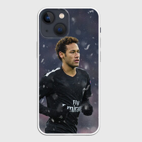 Чехол для iPhone 13 mini с принтом Неймар ПСЖ в Кировске,  |  | champions | football | neymar | psg | soccer | uefa | world cup | лига чемпионов | неймар | пари сен жермен | псж | форма | формы | футбол