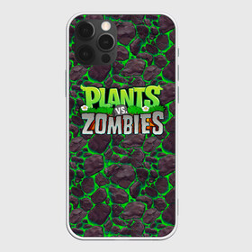 Чехол для iPhone 12 Pro Max с принтом Plants vs Zombies в Кировске, Силикон |  | battle | game | plants vs zombies | plants vs zombies battle for neighborville | zombie | битва | битва за нейборвиль | зомби | игра | надпись | растения | растения против зомби