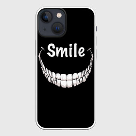 Чехол для iPhone 13 mini с принтом Smile в Кировске,  |  | smile | words | зубы | надпись | улыбка