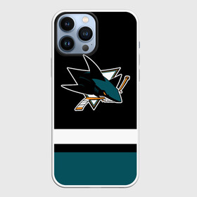 Чехол для iPhone 13 Pro Max с принтом Сан Хосе Шаркс в Кировске,  |  | hockey | nhl | san jose | san jose sharks | sharks | usa | нхл | сан хосе | сан хосе шаркс | спорт | сша | хоккей | шайба | шаркс