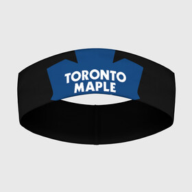 Повязка на голову 3D с принтом Торонто Мейпл Лифс в Кировске,  |  | Тематика изображения на принте: hockey | maple leafs | nhl | toronto | toronto maple leafs | usa | мейпл лифс | нхл | спорт | сша | торонто | торонто мейпл лифс | хоккей | шайба