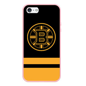 Чехол для iPhone 5/5S матовый с принтом Бостон Брюинз НХЛ в Кировске, Силикон | Область печати: задняя сторона чехла, без боковых панелей | boston | boston bruins | bruins | hockey | nhl | usa | бостон | бостон брюинз | нхл | спорт | сша | хоккей | шайба