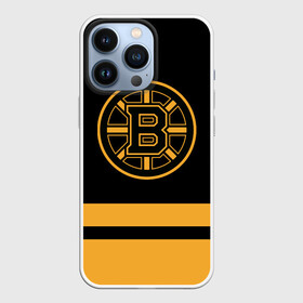 Чехол для iPhone 13 Pro с принтом Бостон Брюинз НХЛ в Кировске,  |  | boston | boston bruins | bruins | hockey | nhl | usa | бостон | бостон брюинз | нхл | спорт | сша | хоккей | шайба