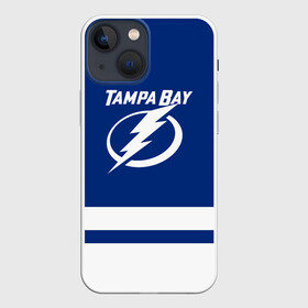 Чехол для iPhone 13 mini с принтом Тампа Бэй Лайтнинг НХЛ в Кировске,  |  | hockey | lightning | nhl | tampa bay | tampa bay lightning | usa | лайтнинг | нхл | спорт | сша | тампа бэй | тампа бэй лайтнинг | хоккей | шайба