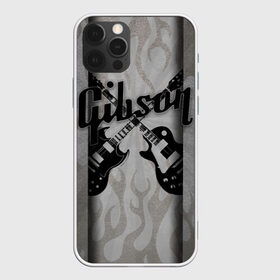 Чехол для iPhone 12 Pro Max с принтом Gibson в Кировске, Силикон |  | custom guitar | gibson | gibson usa | grover | guitar | hard rock | les paul | lespol | metal | punk | rock | sg | sg300 | sg400 | гибсон | гитара | гитары | лес пол | леспаул | леспол | панк | рок | хард рок | хардрок