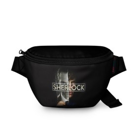 Поясная сумка 3D с принтом Sherlock в Кировске, 100% полиэстер | плотная ткань, ремень с регулируемой длиной, внутри несколько карманов для мелочей, основное отделение и карман с обратной стороны сумки застегиваются на молнию | 221b | bbc | benedict cumberbatch | john watson | mark gatiss | martin freeman | sherlock holmes | steven moffat | бейкер | джон ватсон | мориарти | стрит | шерлок