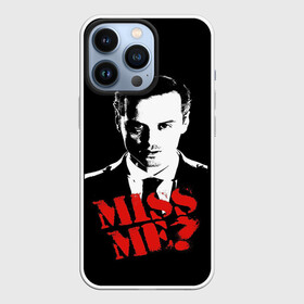 Чехол для iPhone 13 Pro с принтом Miss me в Кировске,  |  | 221b | bbc | benedict cumberbatch | john watson | mark gatiss | martin freeman | sherlock holmes | steven moffat | бейкер | джон ватсон | мориарти | стрит | шерлок