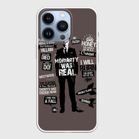 Чехол для iPhone 13 Pro с принтом Moriarti was real в Кировске,  |  | 221b | bbc | benedict cumberbatch | john watson | mark gatiss | martin freeman | sherlock holmes | steven moffat | бейкер | джон ватсон | мориарти | стрит | шерлок