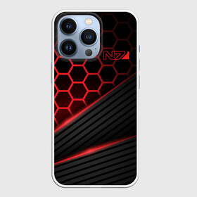 Чехол для iPhone 13 Pro с принтом Mass Effect N7 в Кировске,  |  | andromeda | bioware | n7 | shepard | shooter | геты | жнецы | инженер | масс эффект | разведчик | солдат | страж | цербер | штурмовик | шутер