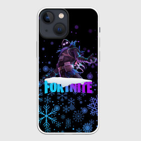 Чехол для iPhone 13 mini с принтом FORTNITE НОВОГОДНИЙ. в Кировске,  |  | 2020 | christmas | fortnite | snow | winter | winter is coming | зима близко | игра | новогодний | новый год | новый год 2020 | персонаж | снег | снежинки | фортнайт | фортнайт новогодний