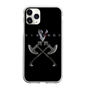 Чехол для iPhone 11 Pro Max матовый с принтом Vikings в Кировске, Силикон |  | mgm television | vikings | викинги | майкл хёрст | скандинавия