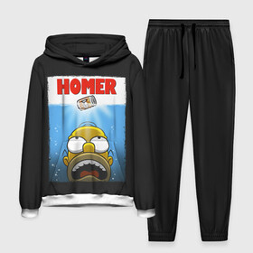 Мужской костюм 3D (с толстовкой) с принтом Homer в Кировске,  |  | bart | beer | family | homer | jaws | lisa | maggie | marge | shark | simpson | simpsons | thesimpsons | акула | барт | гомер | лиза | мардж | мегги | семья | симпсоны | челюсти