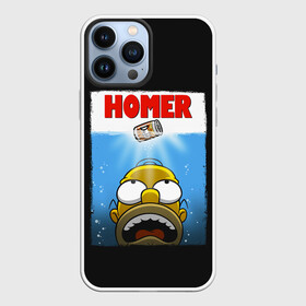 Чехол для iPhone 13 Pro Max с принтом Homer в Кировске,  |  | bart | beer | family | homer | jaws | lisa | maggie | marge | shark | simpson | simpsons | thesimpsons | акула | барт | гомер | лиза | мардж | мегги | семья | симпсоны | челюсти