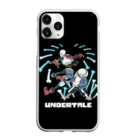 Чехол для iPhone 11 Pro матовый с принтом UNDERTALE в Кировске, Силикон |  | sans | undertale | андертале | андертейл | игра | подземная история | подземная сказка | санс | ундертале | фриск | чара