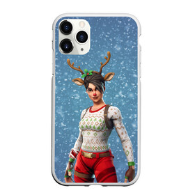 Чехол для iPhone 11 Pro Max матовый с принтом Fortnite в Кировске, Силикон |  | christmas | fortnite | new year | новогодний | новый год | рождество | фортнайт