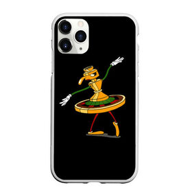 Чехол для iPhone 11 Pro Max матовый с принтом Cuphead в Кировске, Силикон |  | Тематика изображения на принте: cuphead | босс | рулетка