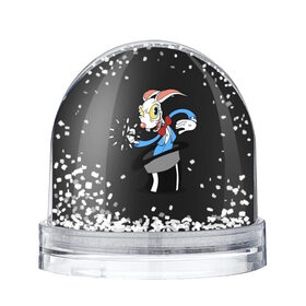 Снежный шар с принтом Cuphead - Хопус Покус в Кировске, Пластик | Изображение внутри шара печатается на глянцевой фотобумаге с двух сторон | cuphead | покус | хопус