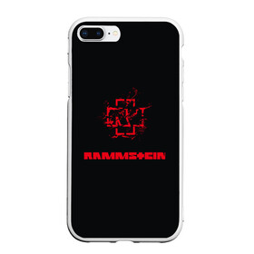 Чехол для iPhone 7Plus/8 Plus матовый с принтом Rammstein в Кировске, Силикон | Область печати: задняя сторона чехла, без боковых панелей | kruspe | lindemann | metal | oliver | rammstein | richard | riedel | rock | till | кристиан | круспе | линдеманн | лоренц | метал | оливер | рамштайн | ридель | рихард | рок | тилль