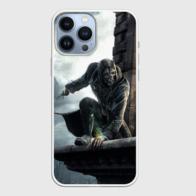 Чехол для iPhone 13 Pro Max с принтом Dishonored в Кировске,  |  | Тематика изображения на принте: attano | corvo | dishonored | emily | kaldwin | аттано | колдуин | корво | эмили