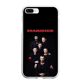 Чехол для iPhone 7Plus/8 Plus матовый с принтом Rammstein в Кировске, Силикон | Область печати: задняя сторона чехла, без боковых панелей | kruspe | lindemann | metal | oliver | rammstein | richard | riedel | rock | till | кристиан | круспе | линдеманн | лоренц | метал | оливер | рамштайн | ридель | рихард | рок | тилль