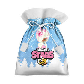 Подарочный 3D мешок с принтом Brawl Stars Leon Unicorn в Кировске, 100% полиэстер | Размер: 29*39 см | 2020 | brawl | brawl stars | christmas | leon | new year | stars | бравл старс | брол старс | единорог | зима | игра | леон | новогодний | новый год | рождество | снег | снежинки
